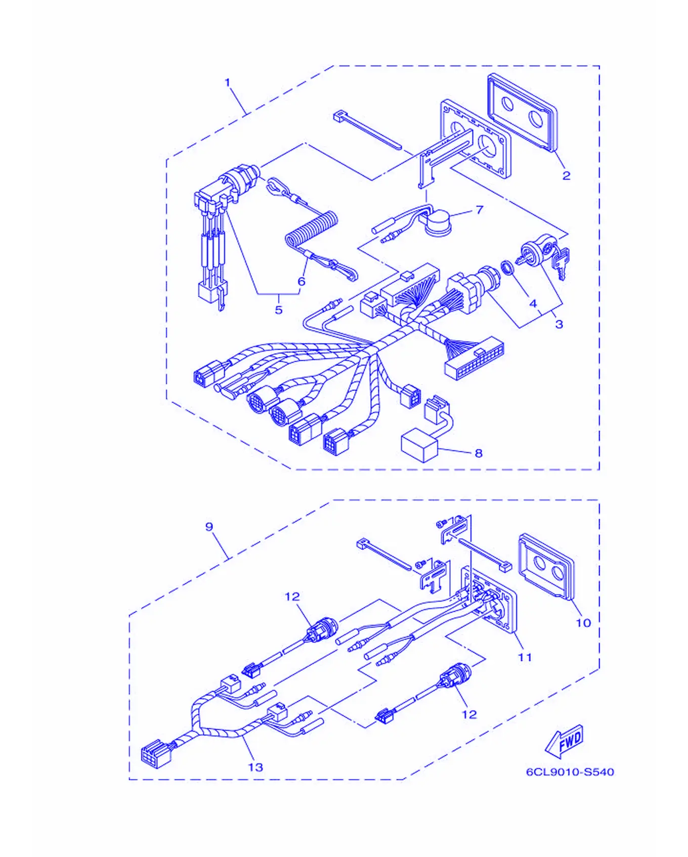 スイツチ & パネル 3 (ツイン)爆炸图